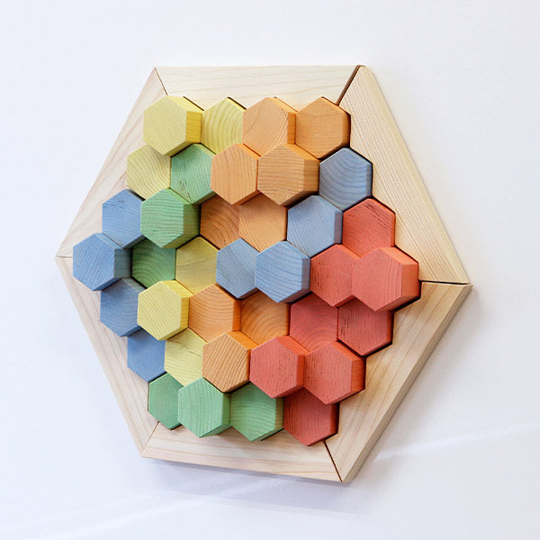 パズマグ™【マグネットおもちゃ・六角パズル】