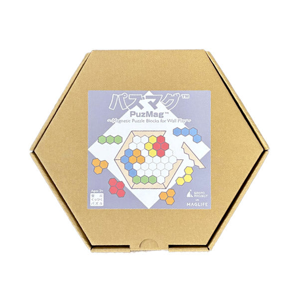 パズマグ™【マグネットおもちゃ・六角パズル】