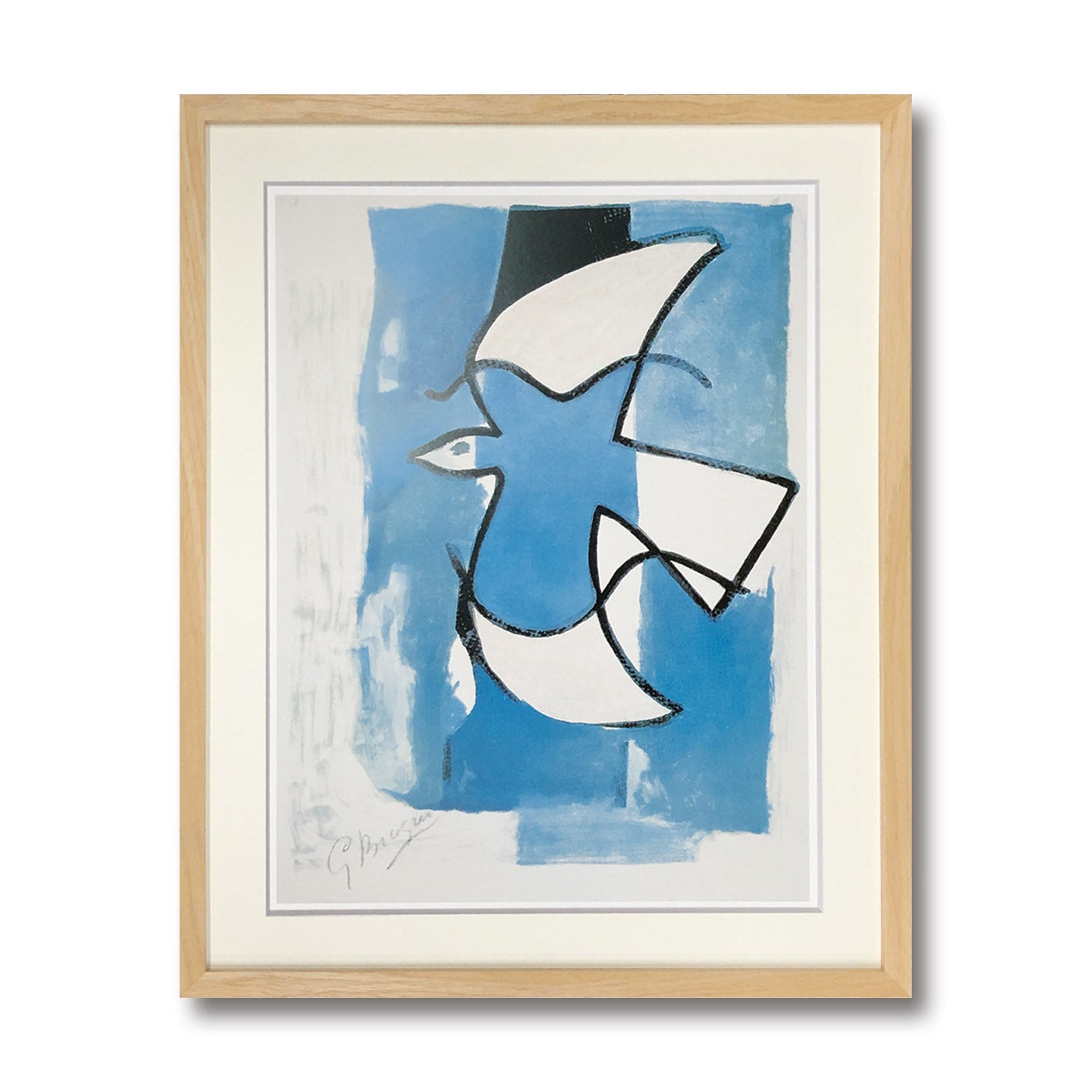 蓝色与灰色的鸟儿