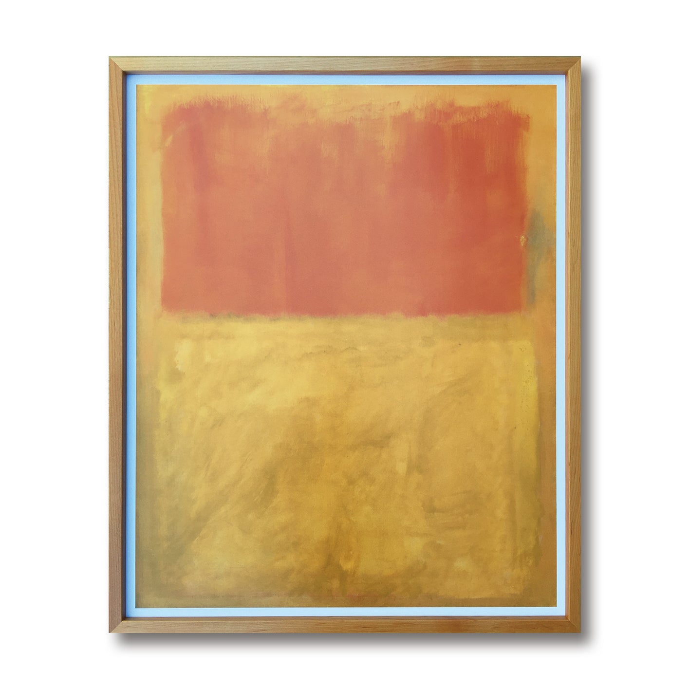 橙色和棕褐色,1954 年