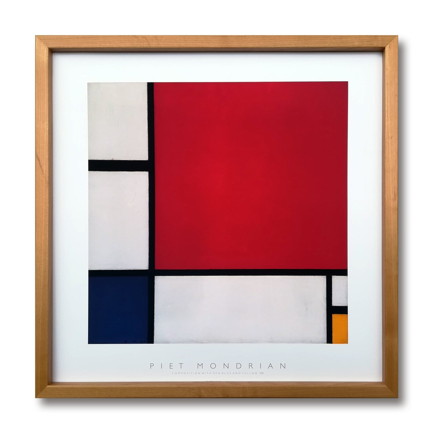 红、蓝、黄构图,1930 年