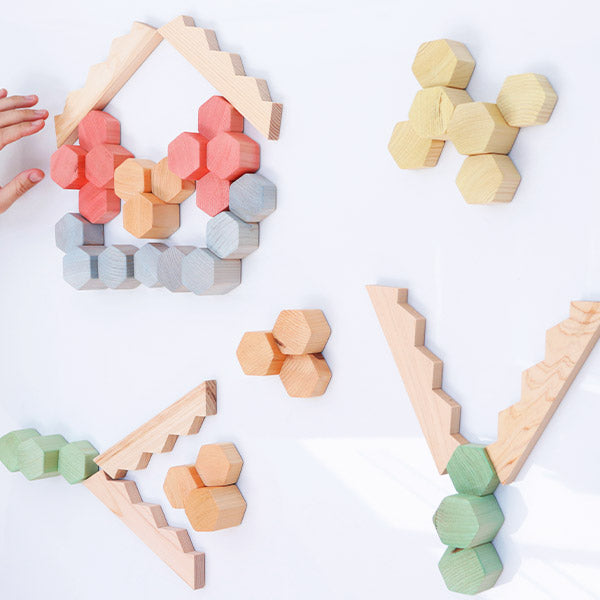 パズマグ™【マグネットおもちゃ・六角パズル】