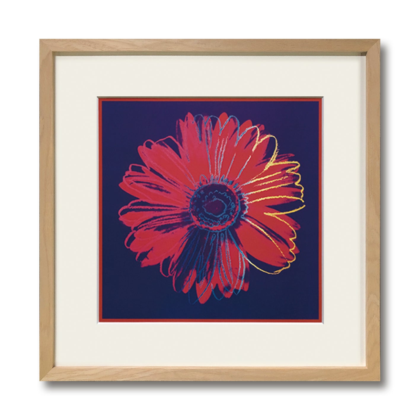 Daisy, c.1982(blue & red)