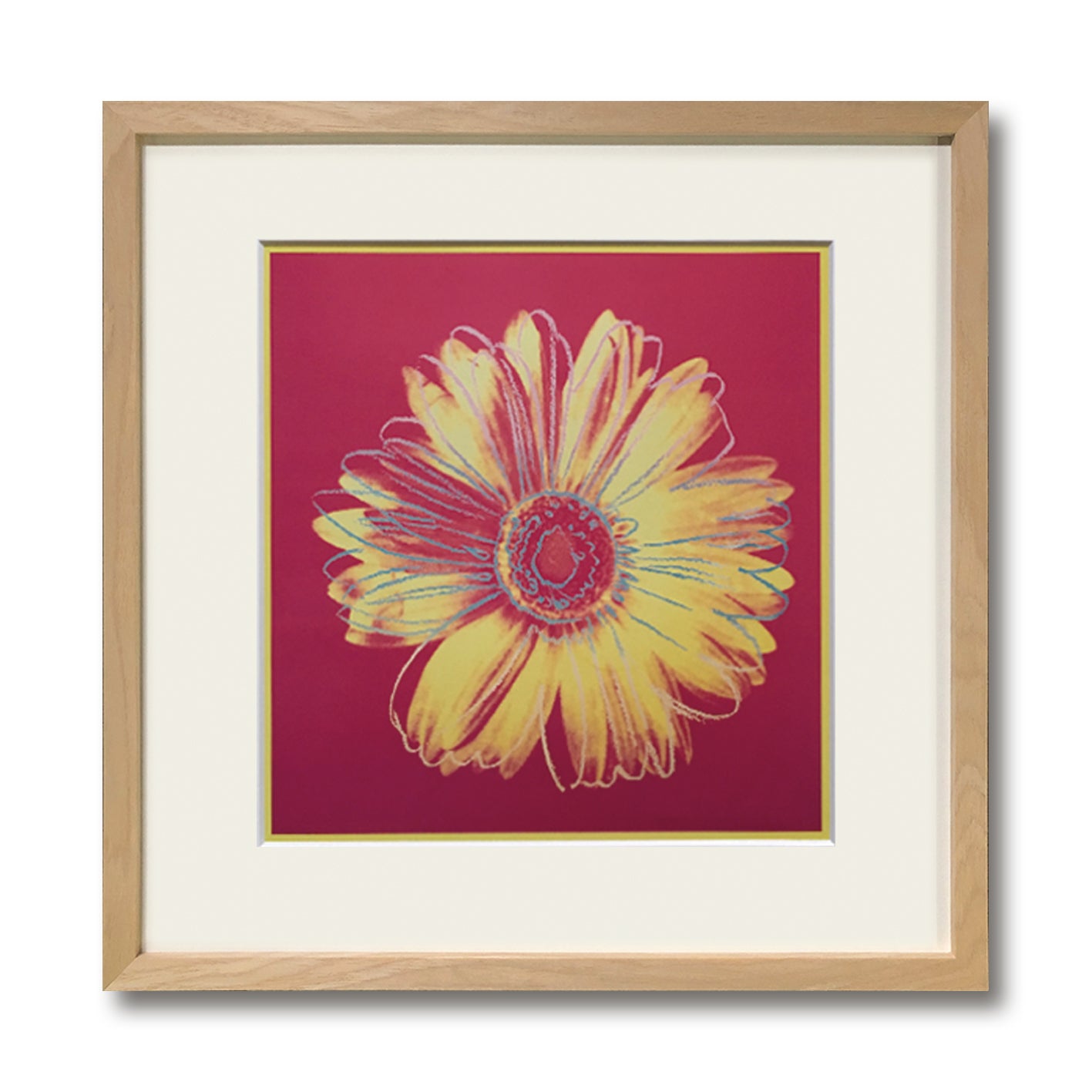 Daisy, c.1982(fuchsia & yellow)